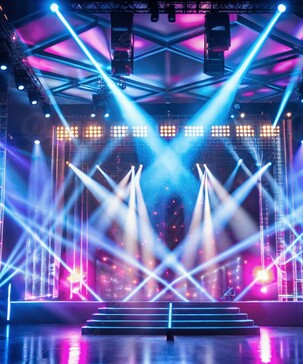 iluminação de show e locação de jogo de luz em campinas