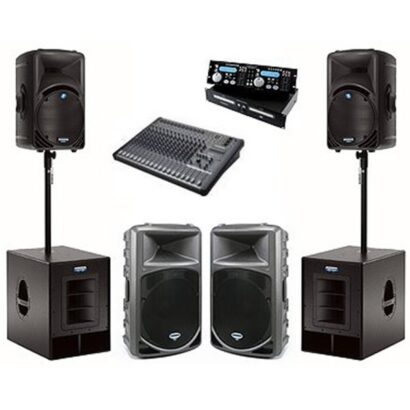 onde alugar som para eventos em vinhedo